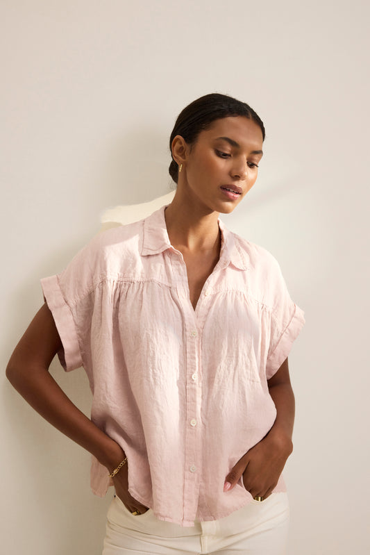 ARIA LINEN TOP IN TUTU