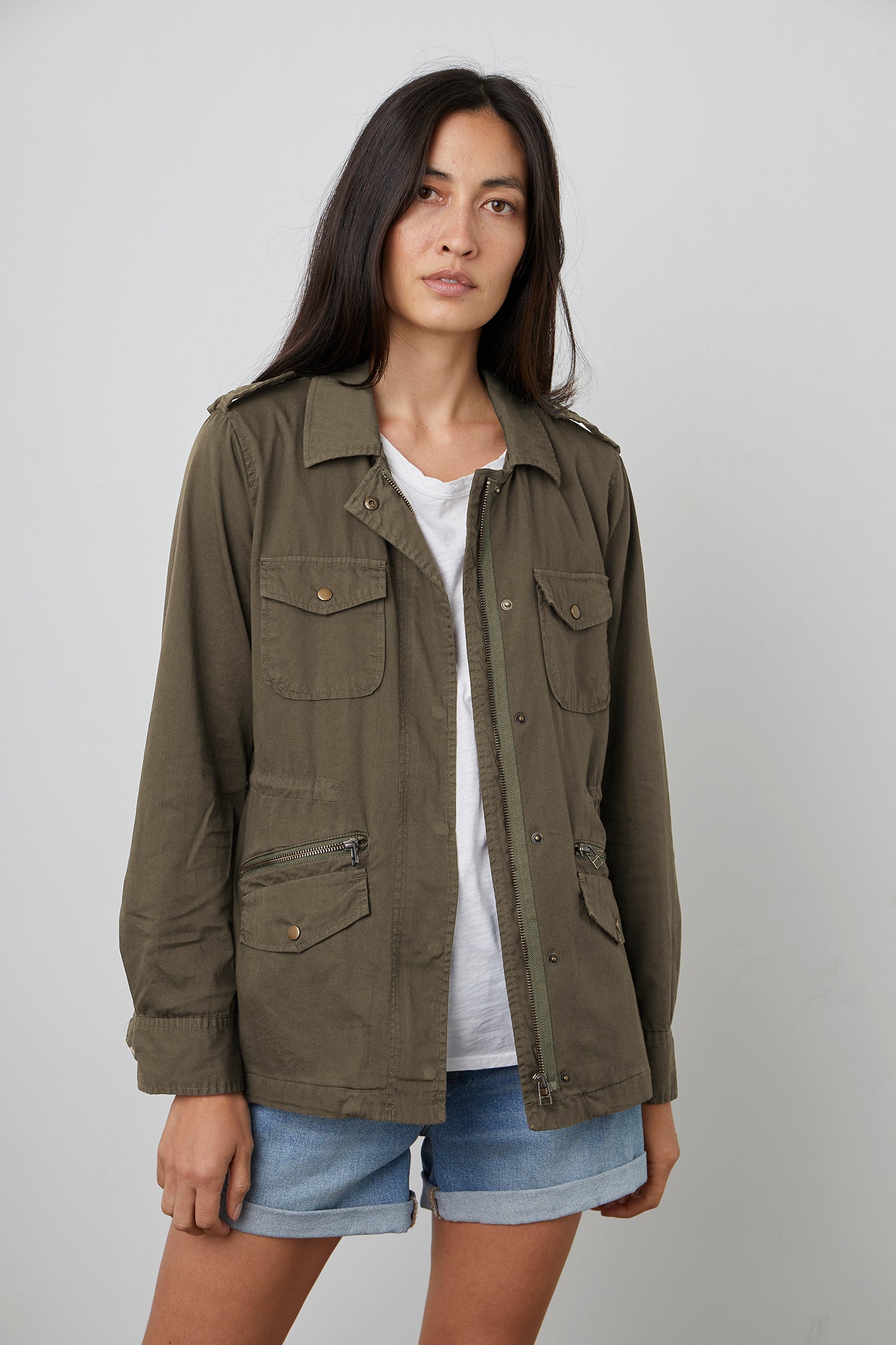 RUBY ARMY JACKET IN FOREST