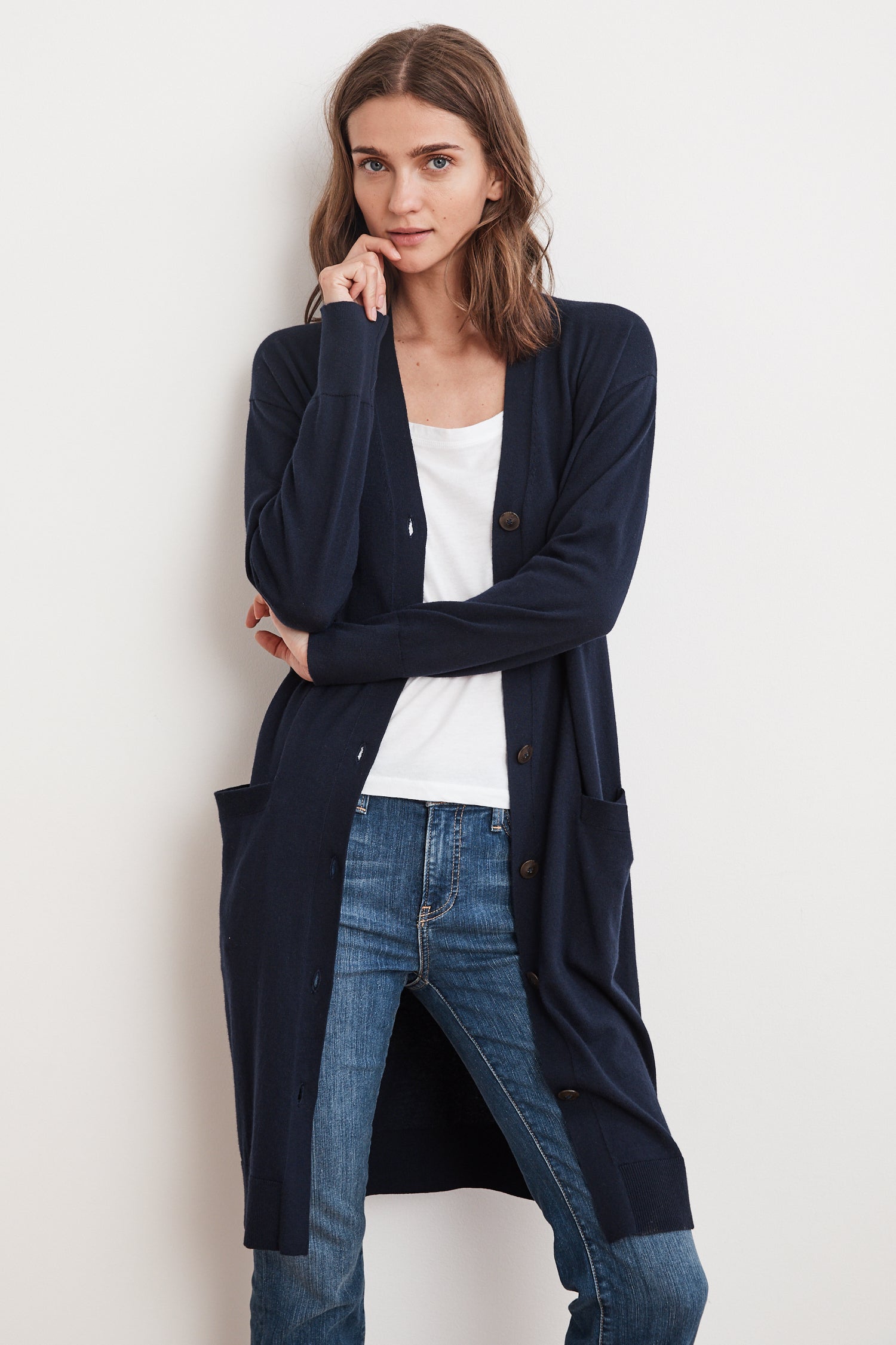 Lightweight duster cardigan sale