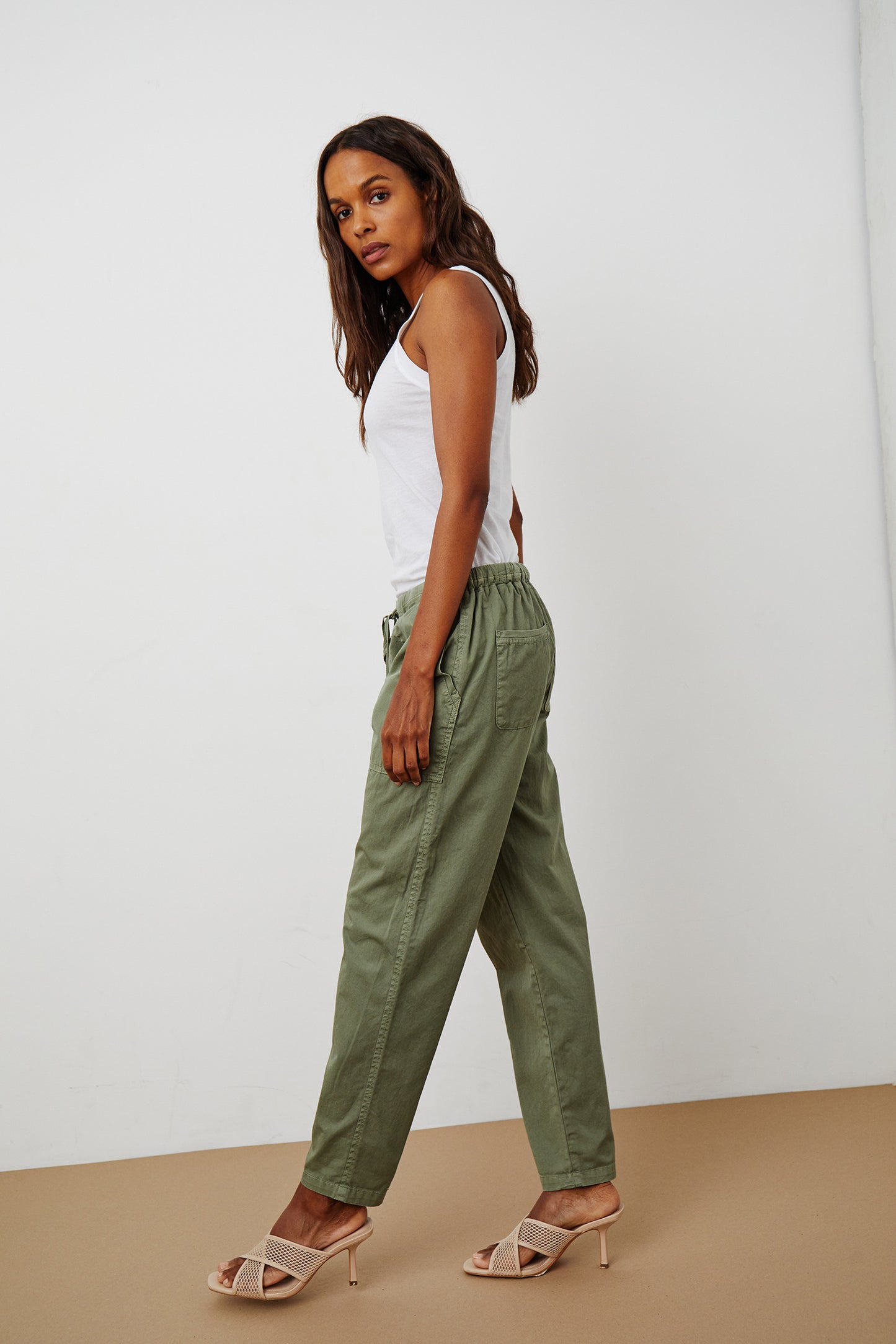 MISTY PANT COTTWILL IN SAGE