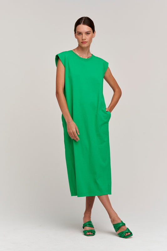 KENNY SLEEVELESS DRESS IN ACID