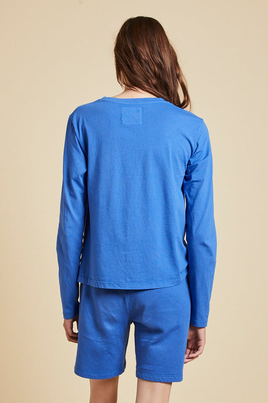VICENTE ORGANIC COTTON TEE IN ANCHOR