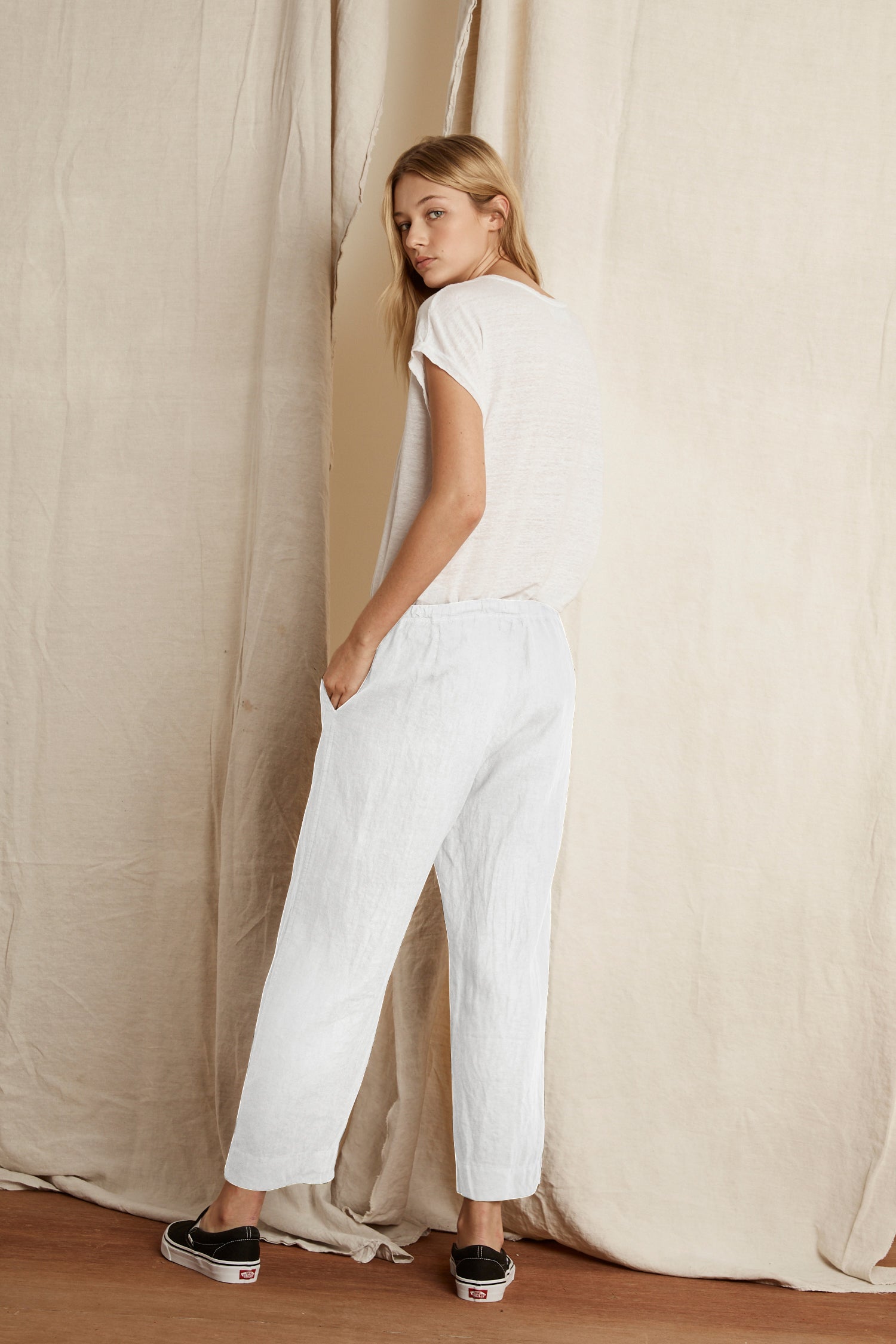 White linen 2024 pants australia