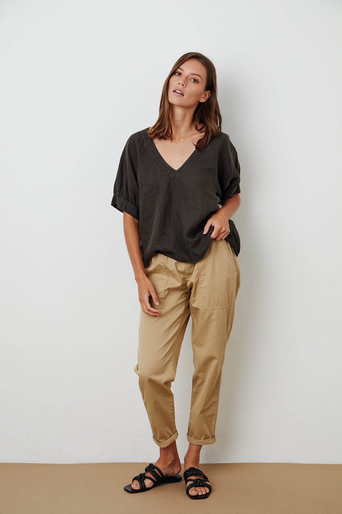 MISTY PANT COTTWILL IN SAND